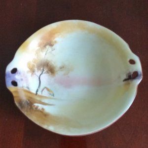 Vintage Noritake handpainted decorative bowl/trinket dish